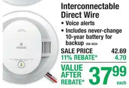 Menards Kiddie Interconnectable Direct Wire offer