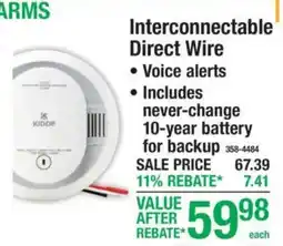 Menards Kiode Interconnectable Direct Wire offer