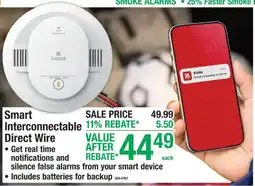 Menards Kiddie Smart Interconnectable Direct Wire offer