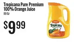 Jons International Tropicana pure premium orange juice offer