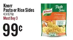 Jons International Knorr pasta or rice sides offer