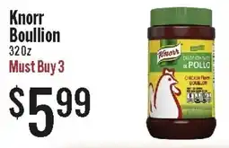 Jons International Knorr boullion offer