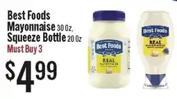 Jons International Best Foods mayonnaise offer