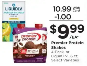 Ralphs Premier Protein Shakes offer