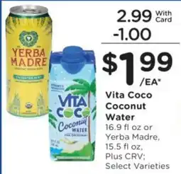 Ralphs Vita Coco Coconut Water or Yerba Madre offer