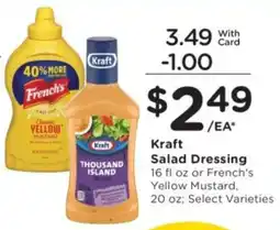 Ralphs Kraft salad dressing offer