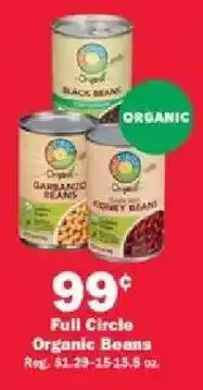 Schnucks Full Circle Organic Beans offer