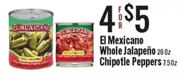 Jons International El Mexican Whole Jalapeño Chipotle Peppers offer