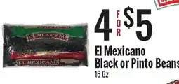 Jons International El Mexicano Black or Pinto Beans offer