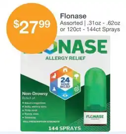 Kinney Drugs Flonase allergy relief offer