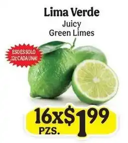 La Michoacana Lima Verde Juicy Green Limes offer