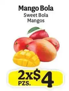 La Michoacana Mango Bola Sweet Bola Mangos offer