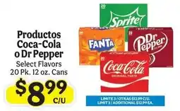 La Michoacana Products Coca-Cola or Dr Pepper offer