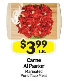 La Michoacana Carne Al Pastor Marinated Pork Taco Meat offer