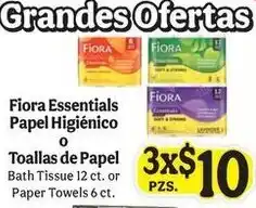 La Michoacana Fiola Essentials Paper Towels offer