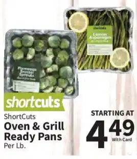 Shortcuts Oven & Grill Ready Pans
