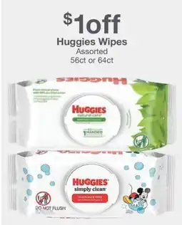 Kinney Drugs Huggies Wipes offer
