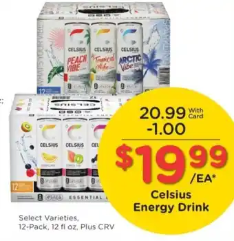 Ralphs Celsius Energy Drink offer