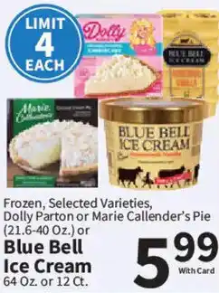 Food City Dolly Parton or Marie Callender's Pie offer