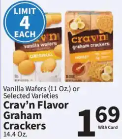 Food City Craw'n Flavor Graham Crackers offer