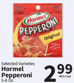 Food City Hormel Pepperoni offer