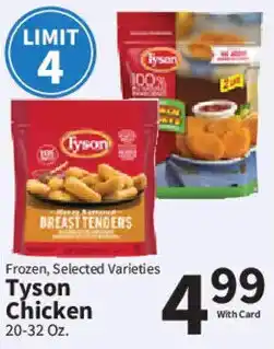 Food City Tyson Chicken offer