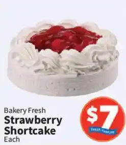 Food City Bakery Fresh Strawberry Shortcake offer
