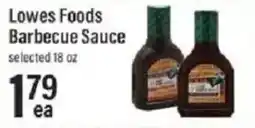 Lowes Foods Lowes Foods Barbecue Sauce offer