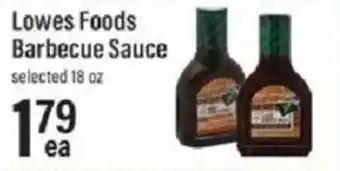 Lowes Foods Lowes Foods Barbecue Sauce offer