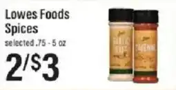 Lowes Foods Lowes Foods Spices offer