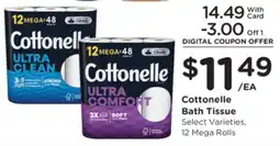 Ralphs Cottonelle bath tissue offer