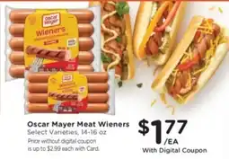 Ralphs Oscar Mayer Meat Wieners offer
