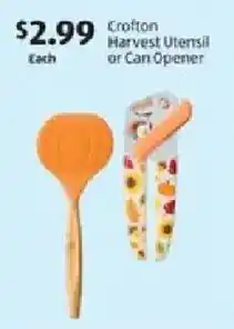 Aldi Crofton Harvest Utensil or Can Opener offer