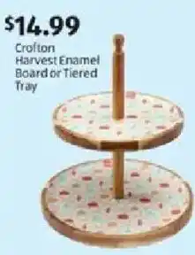 Aldi Crofton harvest enamel board or tiered tray offer
