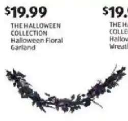 Aldi The Halloween Collection Halloween Floral Garland offer