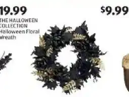 Aldi The Halloween Collection Halloween Floral Wreath offer
