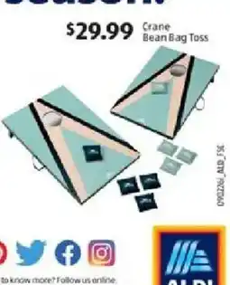 Aldi Crane Bean Bag Toss offer