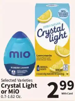 Food City Crystal Light or Mio offer