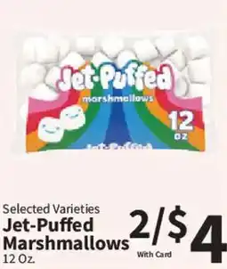 Food City Jet-Puffed Marshmallows offer