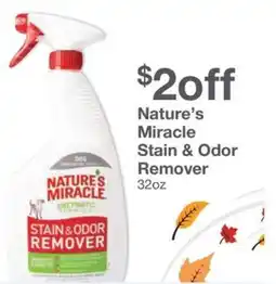 Kinney Drugs Nature's Miracle Stain & Odor Remover offer