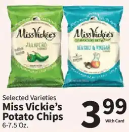 Food City Miss Vickie's Potato Chips offer