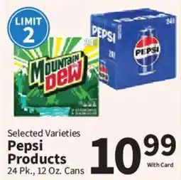 Food City Selected Varieties Pepsi Products offer