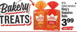 IGA King's Hawaiian Hawaiian Sweet Rolls offer