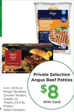Ralphs Private Selection Angus Beef Patties offer