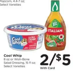 Ralphs Cool Whip or Wish-Bone Salad Dressing offer