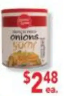 Ingles Markets French's onions soup offer