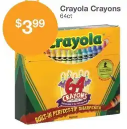 Kinney Drugs Crayola crayons offer