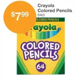 Kinney Drugs Crayola colored pencils offer