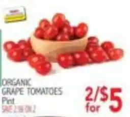 Ingles Markets Organic grape tomatoes offer
