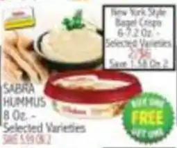 Ingles Markets Sabra hummus offer